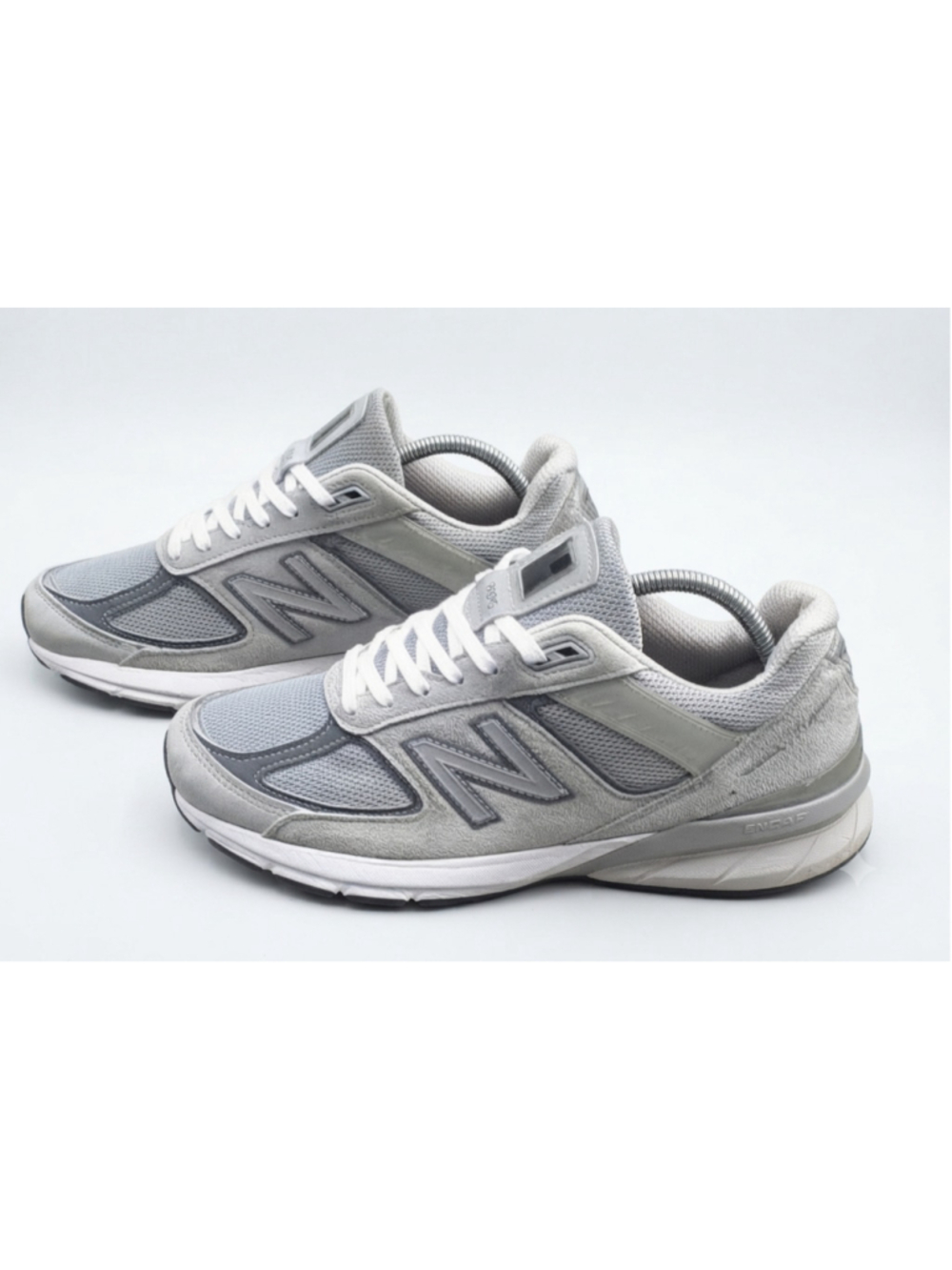 New Balance Made in USA 990v5 Men's Size 9.5 Castlerock Grey Running Shoes
